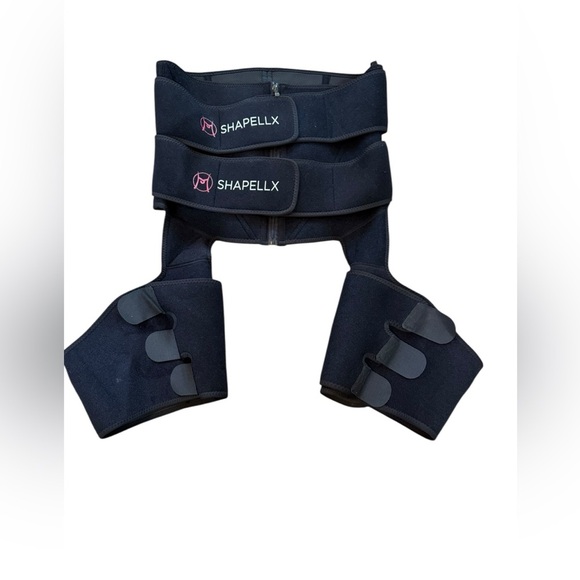 Shapellx Black 3 in 1 Waist & thigh trimmer butt lifter size 3XL EUC - Picture 1 of 11
